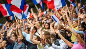 French tourists