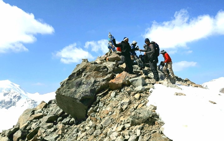 Malchin summit in Western Mongolia