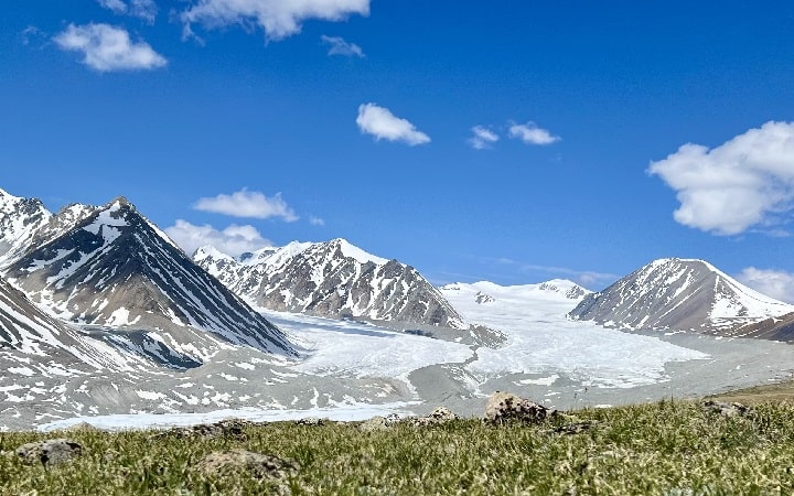 Atlai Tavan Bogd mountains in Western Mongolia