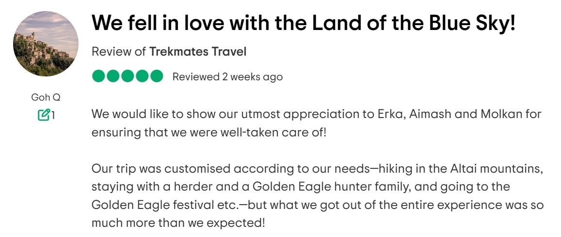 qt Review on Eagle Festival tour