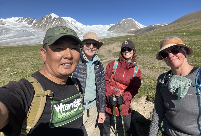 Australian three trekkers